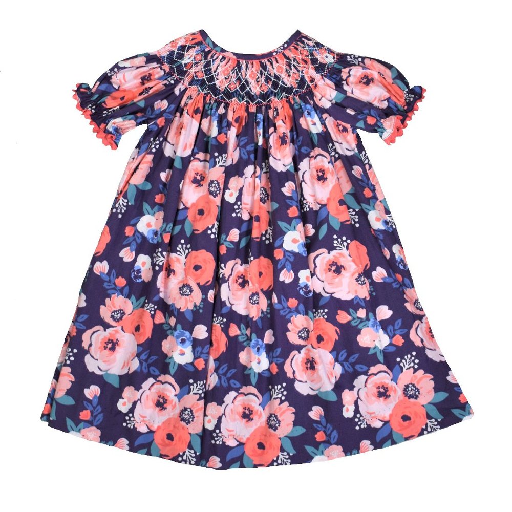 indigo blue dress